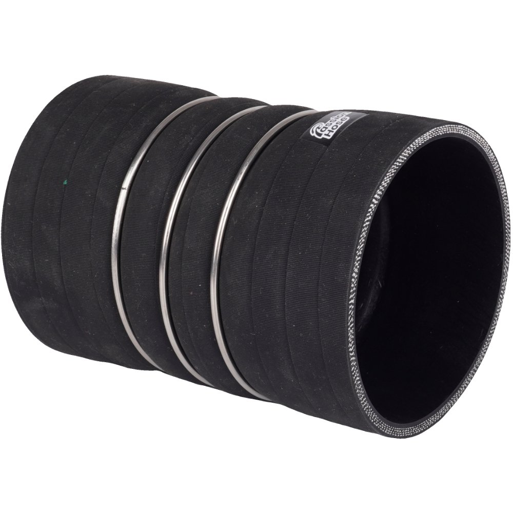 High Performance Wrapped Reinforced Braided Silicone Hose Flexible Ducting for Automotive Radiator and Turbocharger Assembly