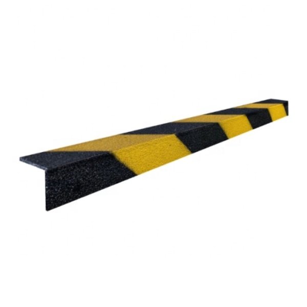 rusty proof outside gritted Anti-slip plastic frp Stair Nosing for industry safety protection Staircase
