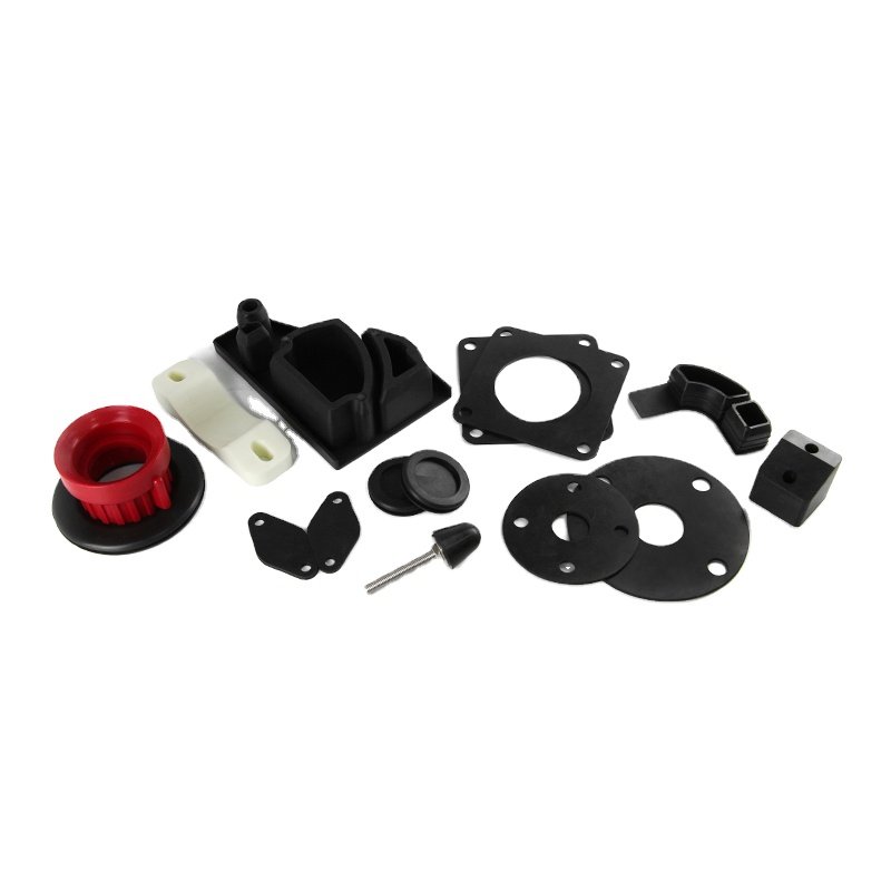 Custom Special Shapes Moulded Molded Rubber Parts Silicone Parts Waterproof Heat Resistance Plastic Rubber Machinery Parts