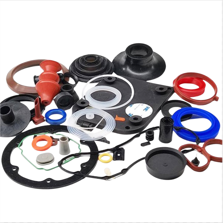 Custom Special Shapes Moulded Molded Rubber Parts Silicone Parts Waterproof Heat Resistance Plastic Rubber Machinery Parts