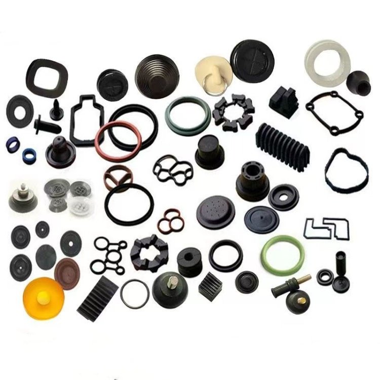 Custom Special Shapes Moulded Molded Rubber Parts Silicone Parts Waterproof Heat Resistance Plastic Rubber Machinery Parts