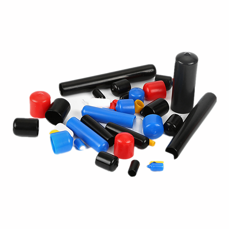 PVC rubber plug thread protective cover screw protective cap round rubber protective cap dust cover plastic cover