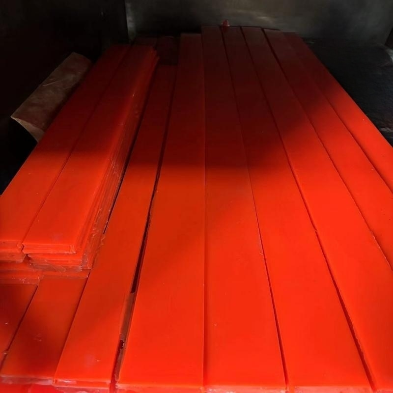 Injection Molded Polyurethane Rubber Sheets & Rolls, PU Centrifugal Casting Sheet, Polyurethane Plate & Roll for Storage Use