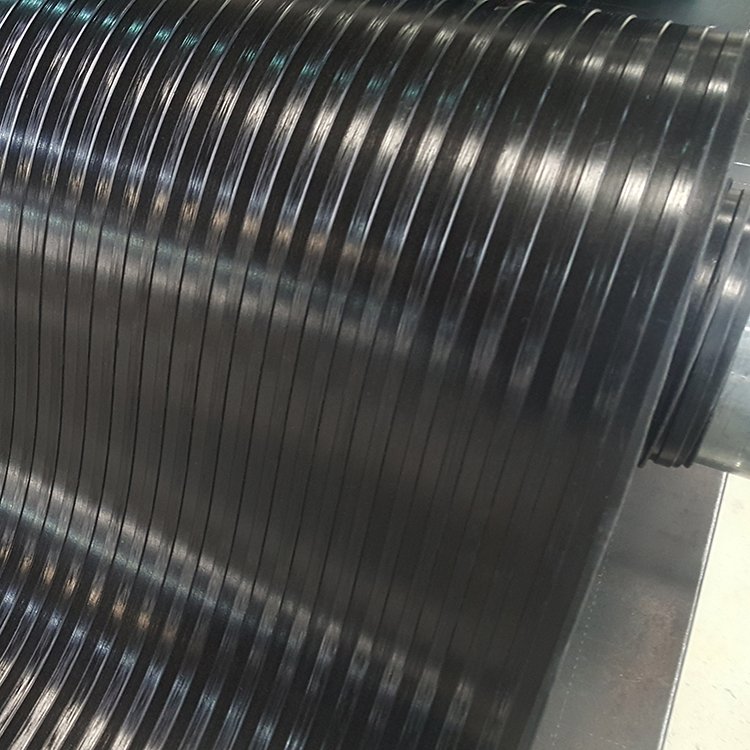 SBR NBR Rubber Sheet Broad Ribbed Anti-slip Rubber Floor