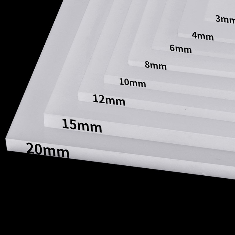 Hot White Sheet Thermoforming Machine Transparent Non Slip Plastic 2 Flexible Sheets Wooden Plate Tpo PVC ABS PE PP Color
