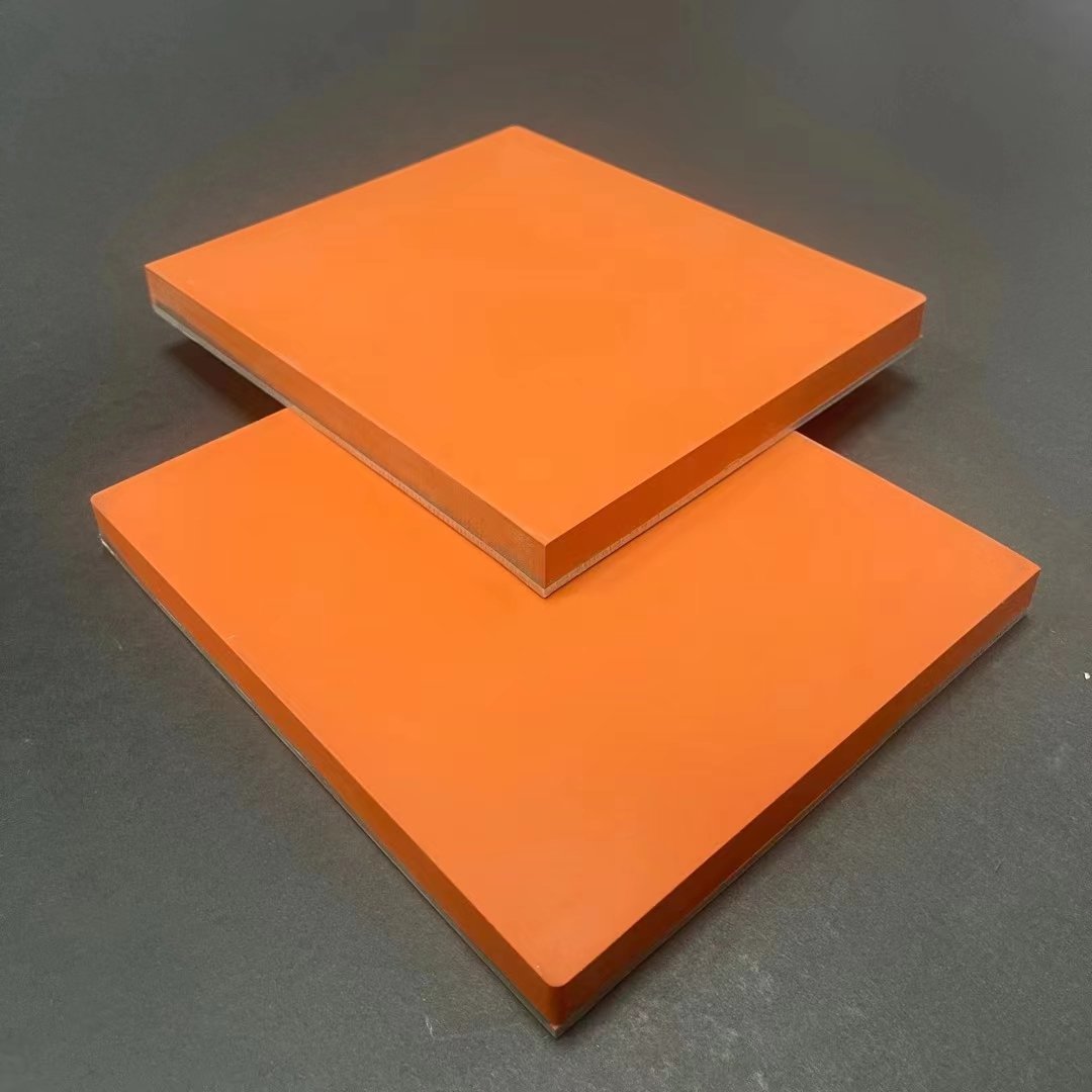 Silicone Rubber Sheet With Aluminum Backing for gilding Press Machine Print