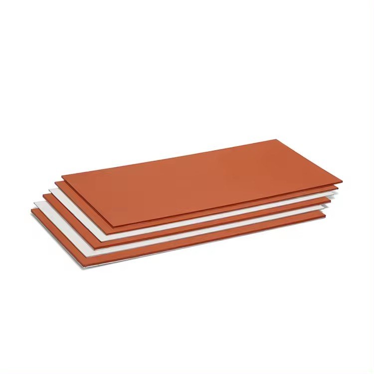 Silicone Rubber Sheet With Aluminum Backing for gilding Press Machine Print