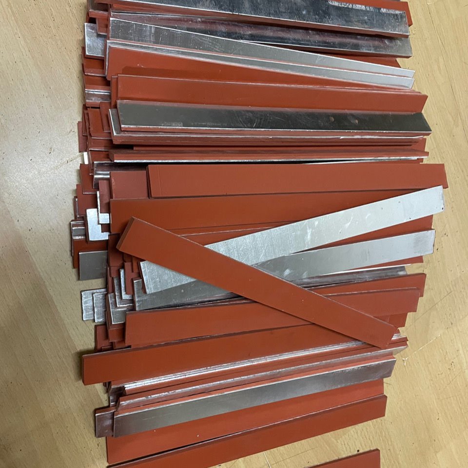 Silicone Rubber Sheet With Aluminum Backing for gilding Press Machine Print