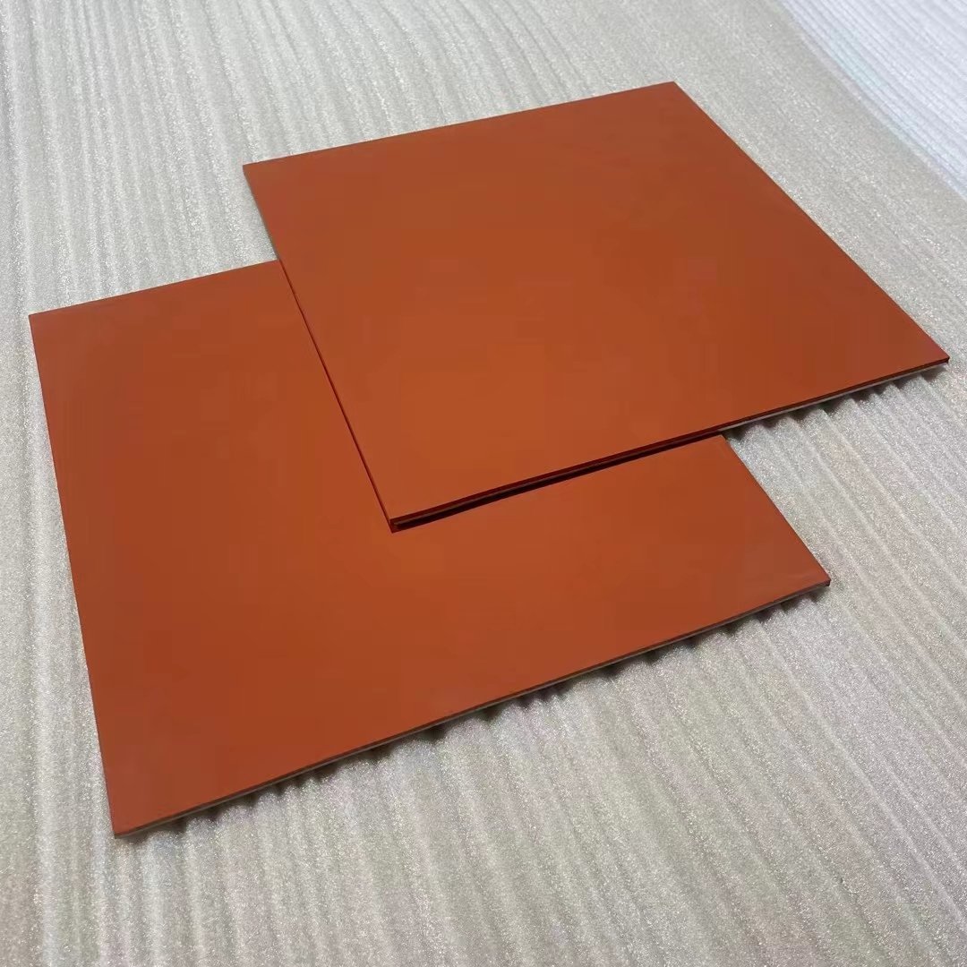 Silicone Rubber Sheet With Aluminum Backing for gilding Press Machine Print