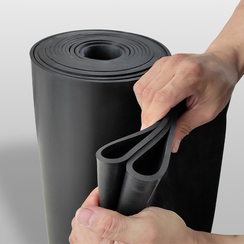 China Rubber Sheet Manufacturers Outdoor Thick 50kg Roll Floor Rubber Sheet