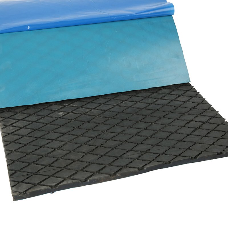 Diamond pattern pulley lagging rubber sheet for coal mines
