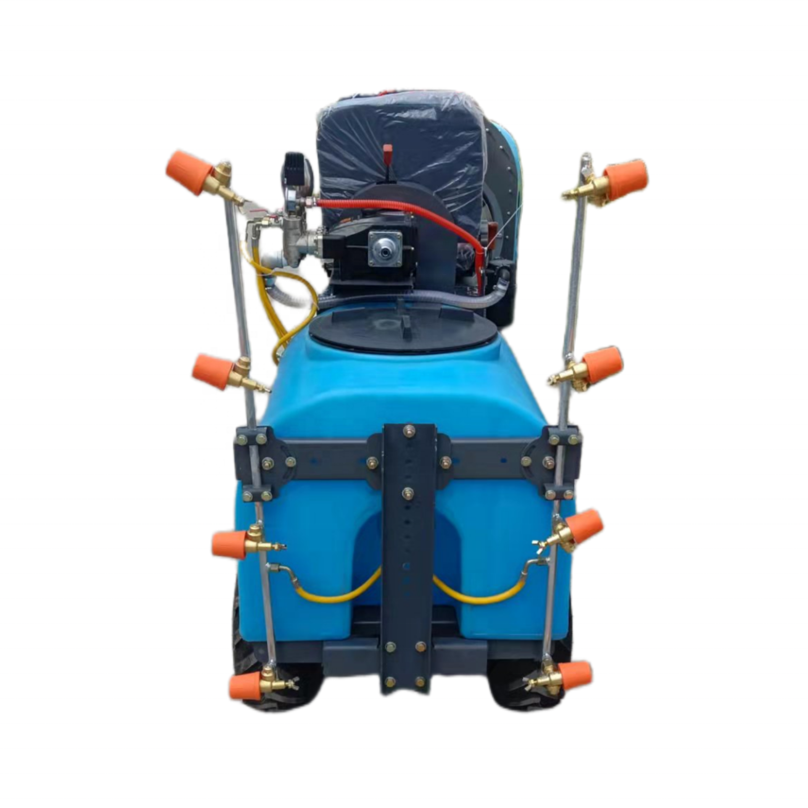 Agricultural wheel Four-Wheel Self Propelled High pressure ceramic plunger pump Boom Sprayer mist blower agriculture sprayer