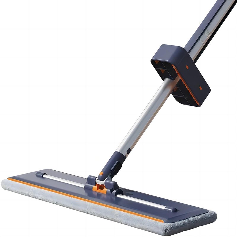 large size Flat Mop System with Quick Connect Pole for mop cleaning tool house hold products