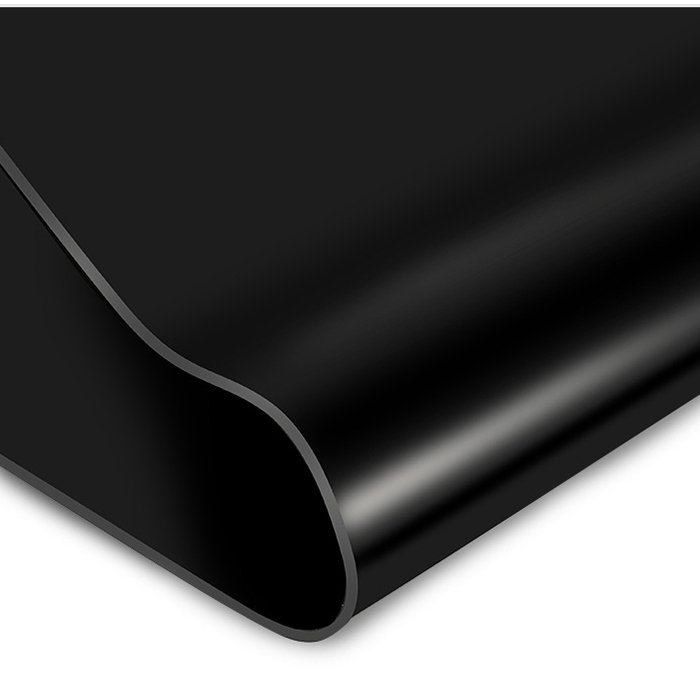 SBR rubber sheet black waterproof neoprene rubber sponge sheet with polyester fabrics