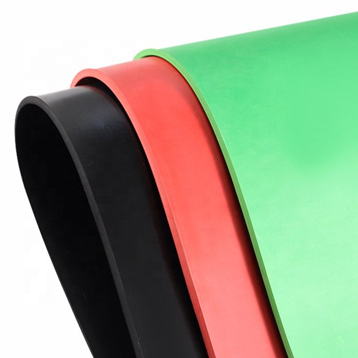 SBR rubber sheet black waterproof neoprene rubber sponge sheet with polyester fabrics