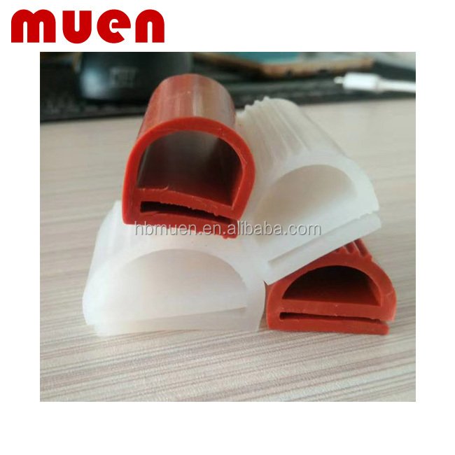 Factory custom silicone shaped sealing strip dense strip foaming machinery packaging automotive color sealing strip