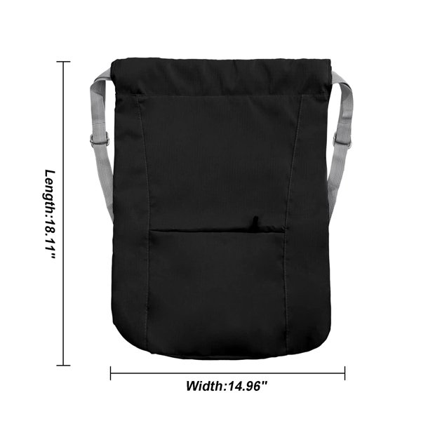large drawstring bag waterproof drawstring bag string bag drawstring eco plastic sport backpack
