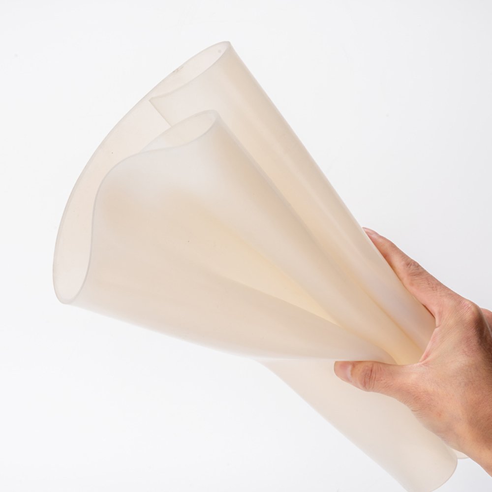 Translucent Silicone Rubber Sheet High Temperature Resistant Silicone Mat Home Industry 50x50 100x100 200x200 500x500 500x1000mm