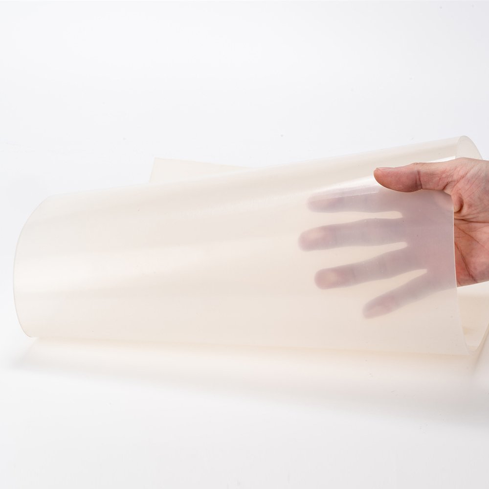 Translucent Silicone Rubber Sheet High Temperature Resistant Silicone Mat Home Industry 50x50 100x100 200x200 500x500 500x1000mm