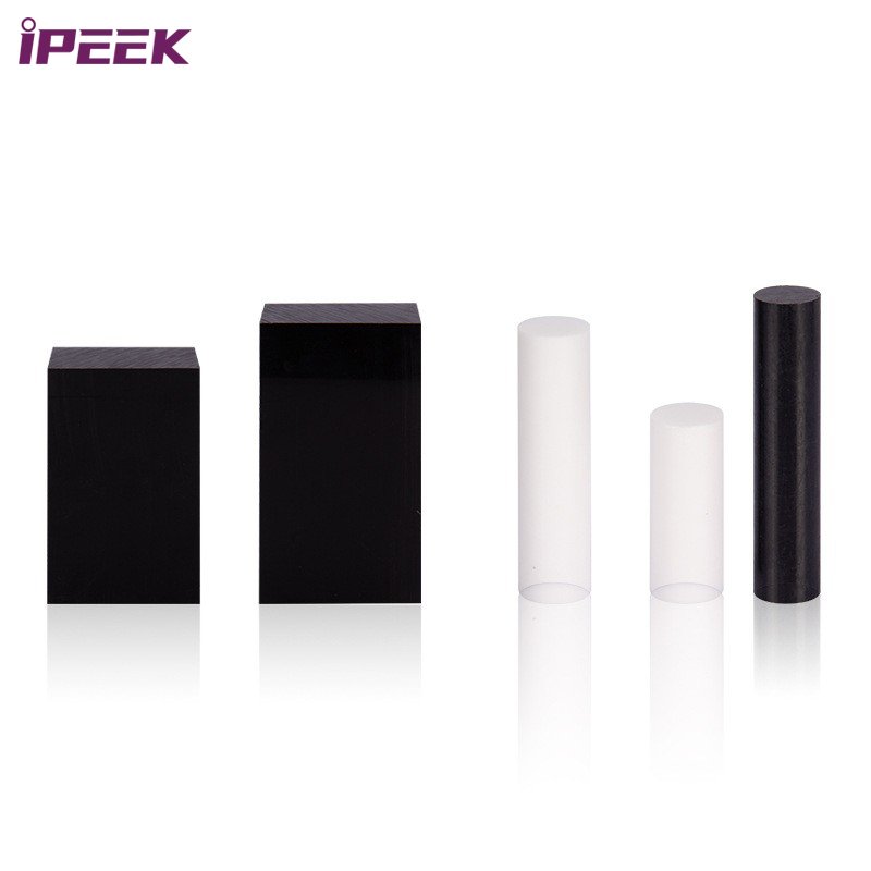 iPEEK Supplier Plastic Virgin Black White PTFE Sheets Round Rods Bars Stick 6mm 7mm 8mm 12mm 13mm 14mm