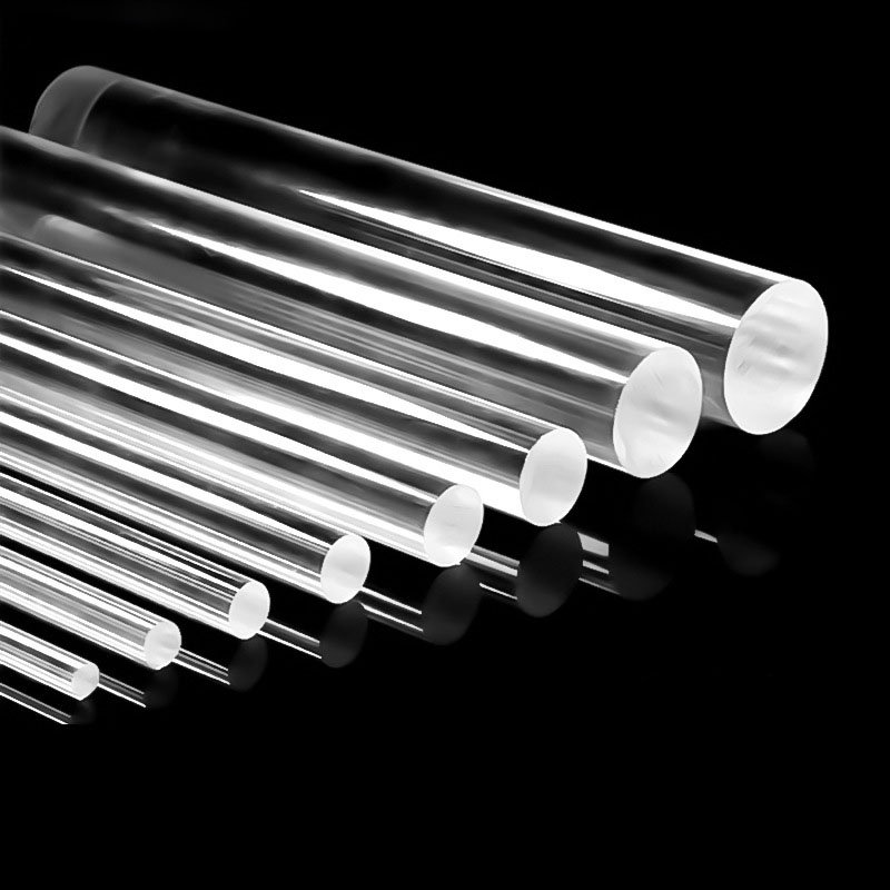 High Quality Round Rod Transparent Clear Plastic Rods PC rod