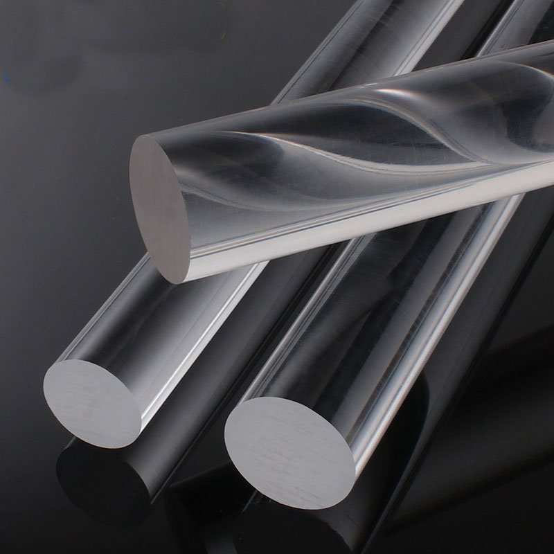High Quality Round Rod Transparent Clear Plastic Rods PC rod