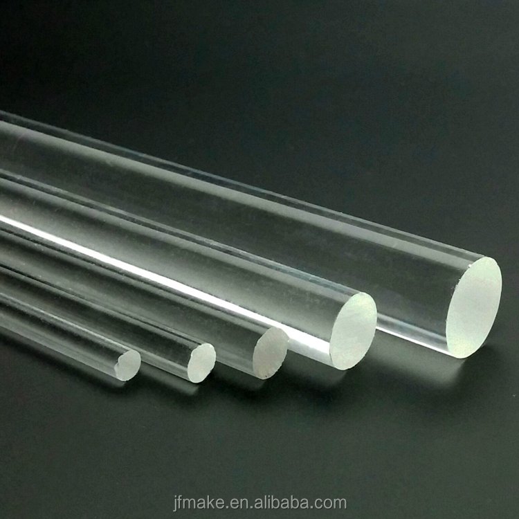 High Quality Round Rod Transparent Clear Plastic Rods PC rod