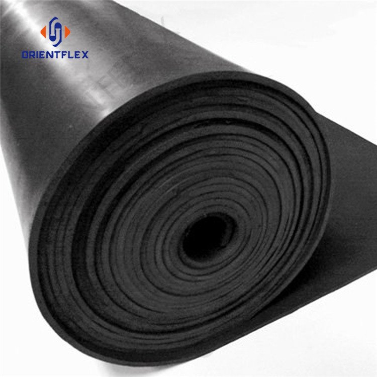 thick black hard rubber material flat sbr natural rubber sheet exporters