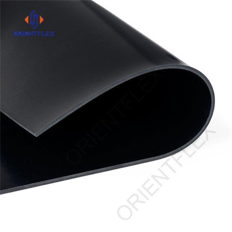 thick black hard rubber material flat sbr natural rubber sheet exporters