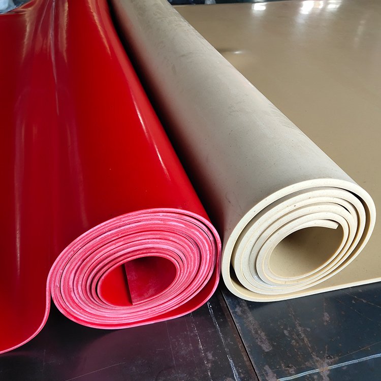 High Tear Resistant Red pure gum rubber High tear resistant NR40 sheet roll