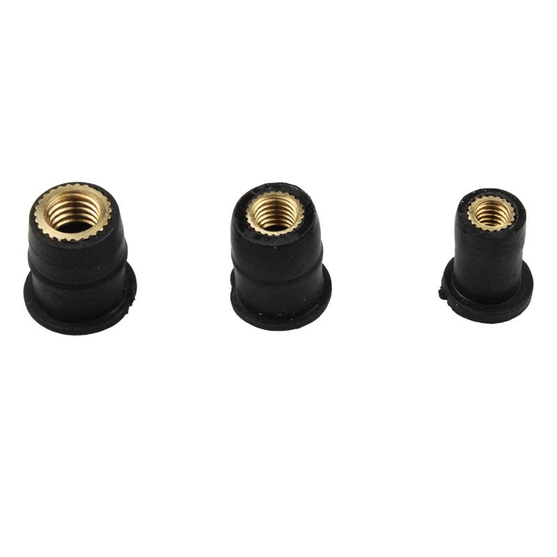 Rubber Nutsert Blind Fastener Rivet Nut M5 M6 M8 Accessories Fixing Motorcycle Nut Fastener And Fishing Kayak Accessories