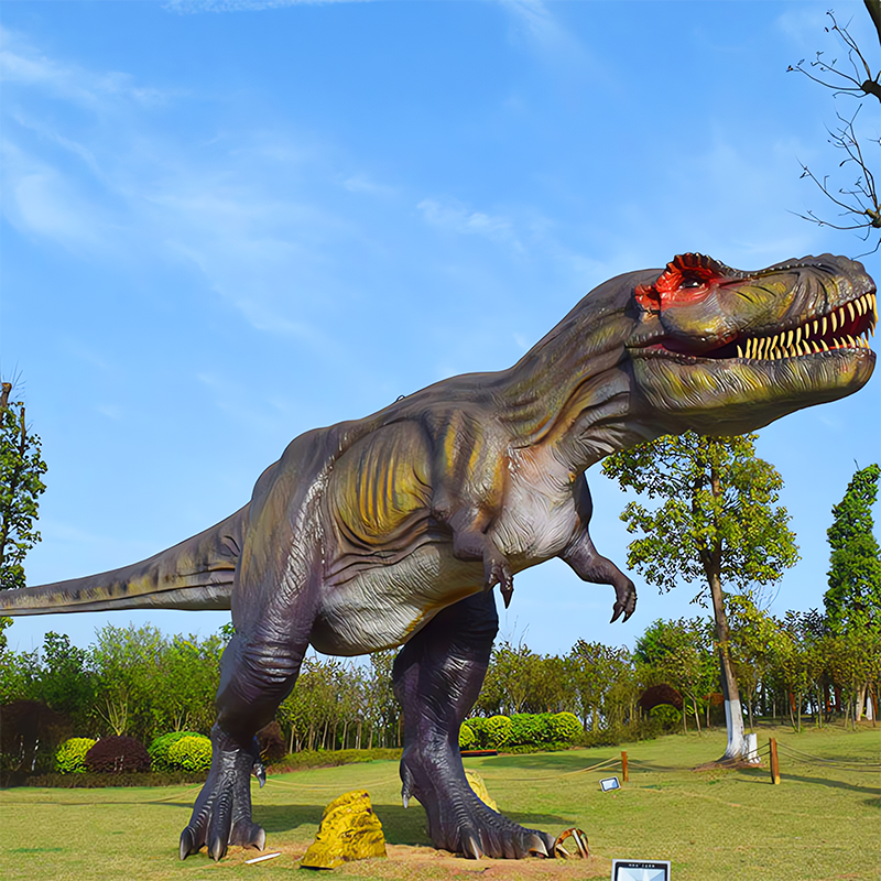 Factory Realistic Dinosaur Silicone Rubber Animatronic Model