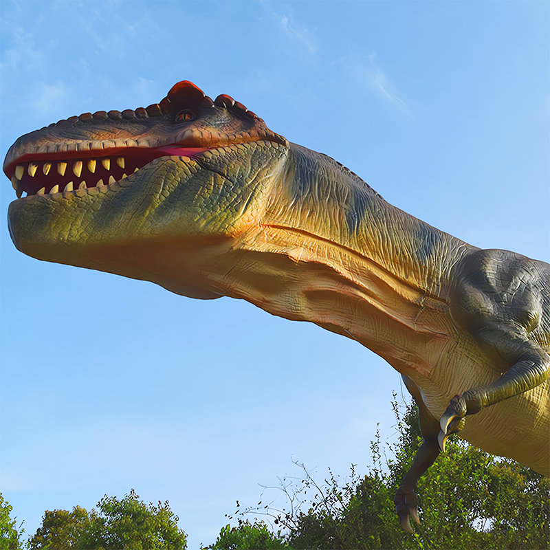 Factory Realistic Dinosaur Silicone Rubber Animatronic Model