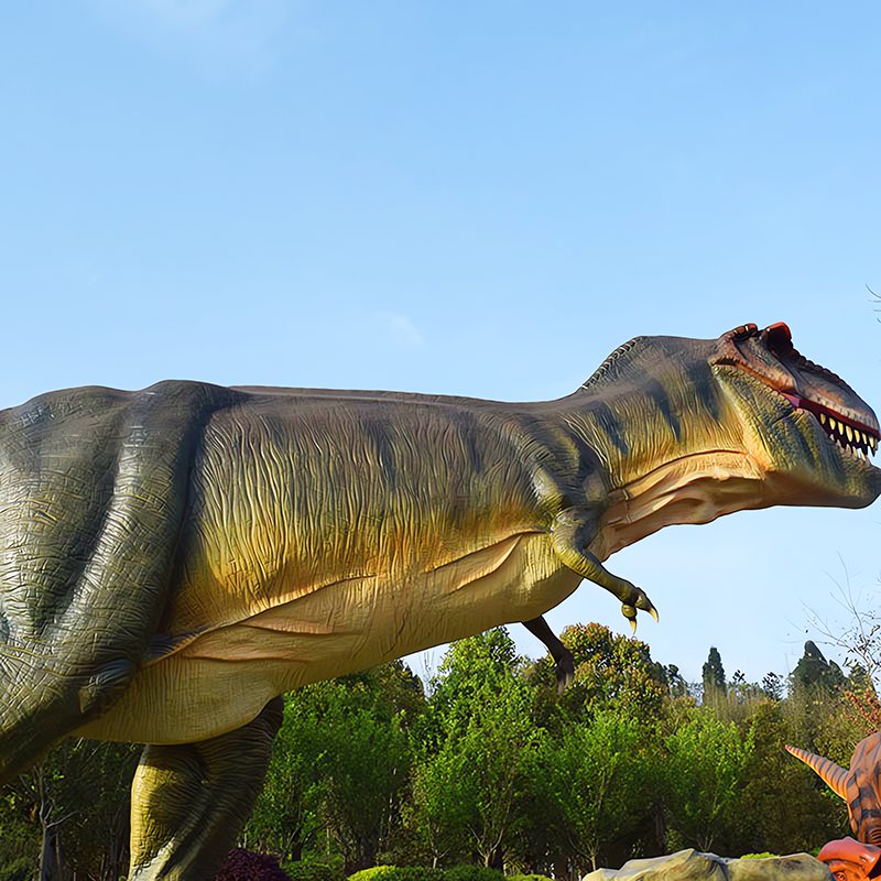 Factory Realistic Dinosaur Silicone Rubber Animatronic Model