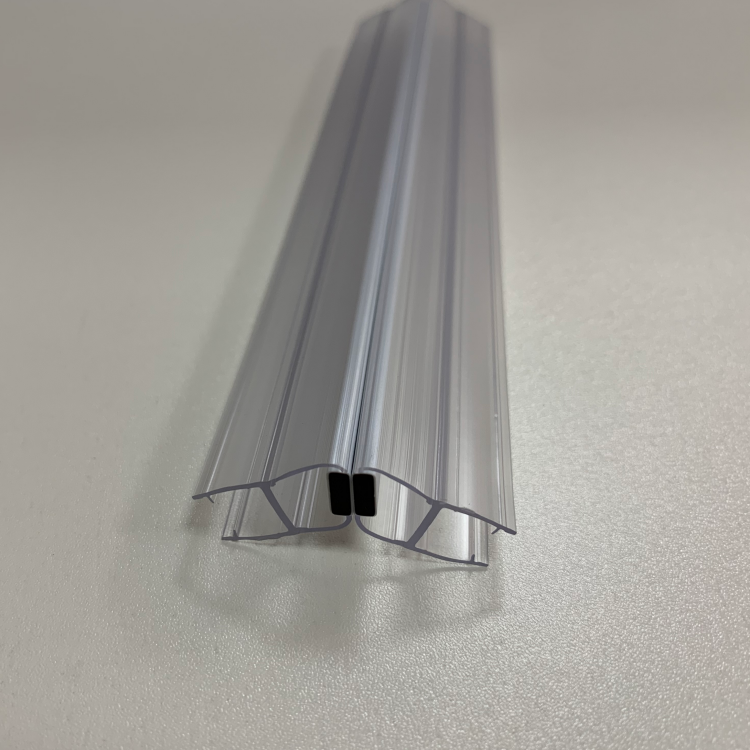 High quality hot sale glass shower door PVC rubber waterproof magnetic sealing strip