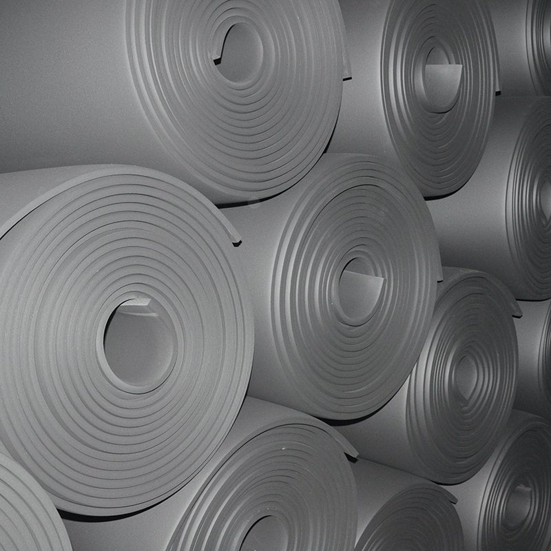 Bellsafe Elastomeric Rubber Foam Insulation Sheet NBR Foam Rubber Insulation Roll For Cooling System