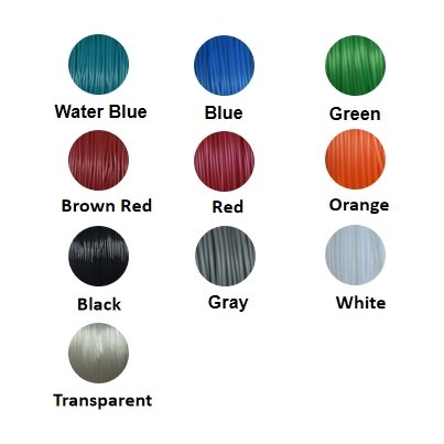 Silver 3D 1.75mm/3mm TPU 92/95/98A Filament Plastics Rod 3D Printing Filament Soft and Flexible Material FDM 3D Printer