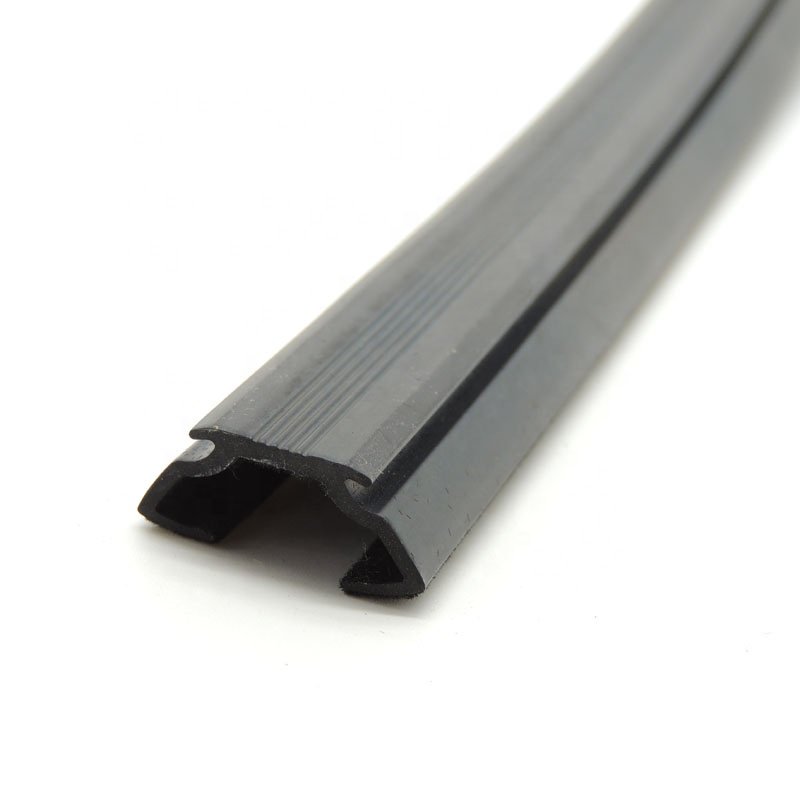 Car window glass run flocked weather rubber seal strip/car window rubber