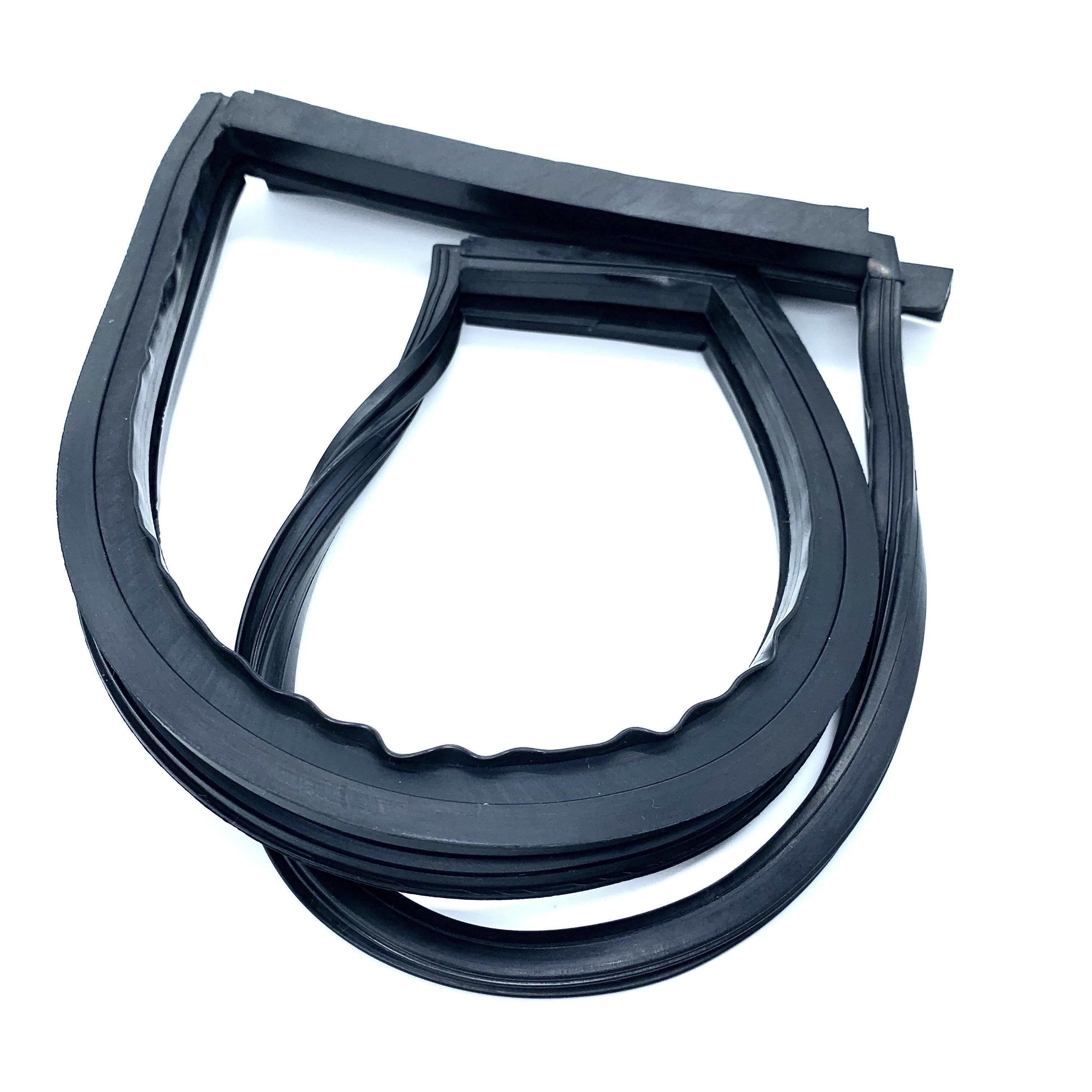 High Quality Customizable Automotive Soundproof Folding Windows Glass Vertical Angle Rubber Gasket Seal Two-Sided Moulding