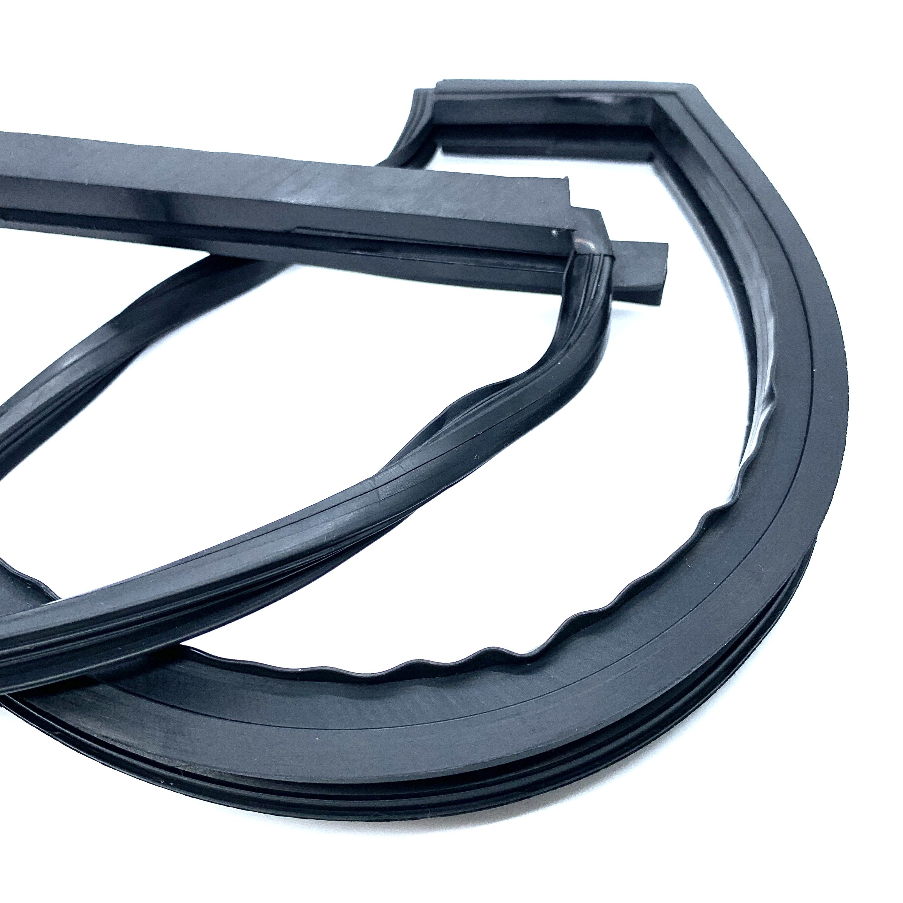 High Quality Customizable Automotive Soundproof Folding Windows Glass Vertical Angle Rubber Gasket Seal Two-Sided Moulding