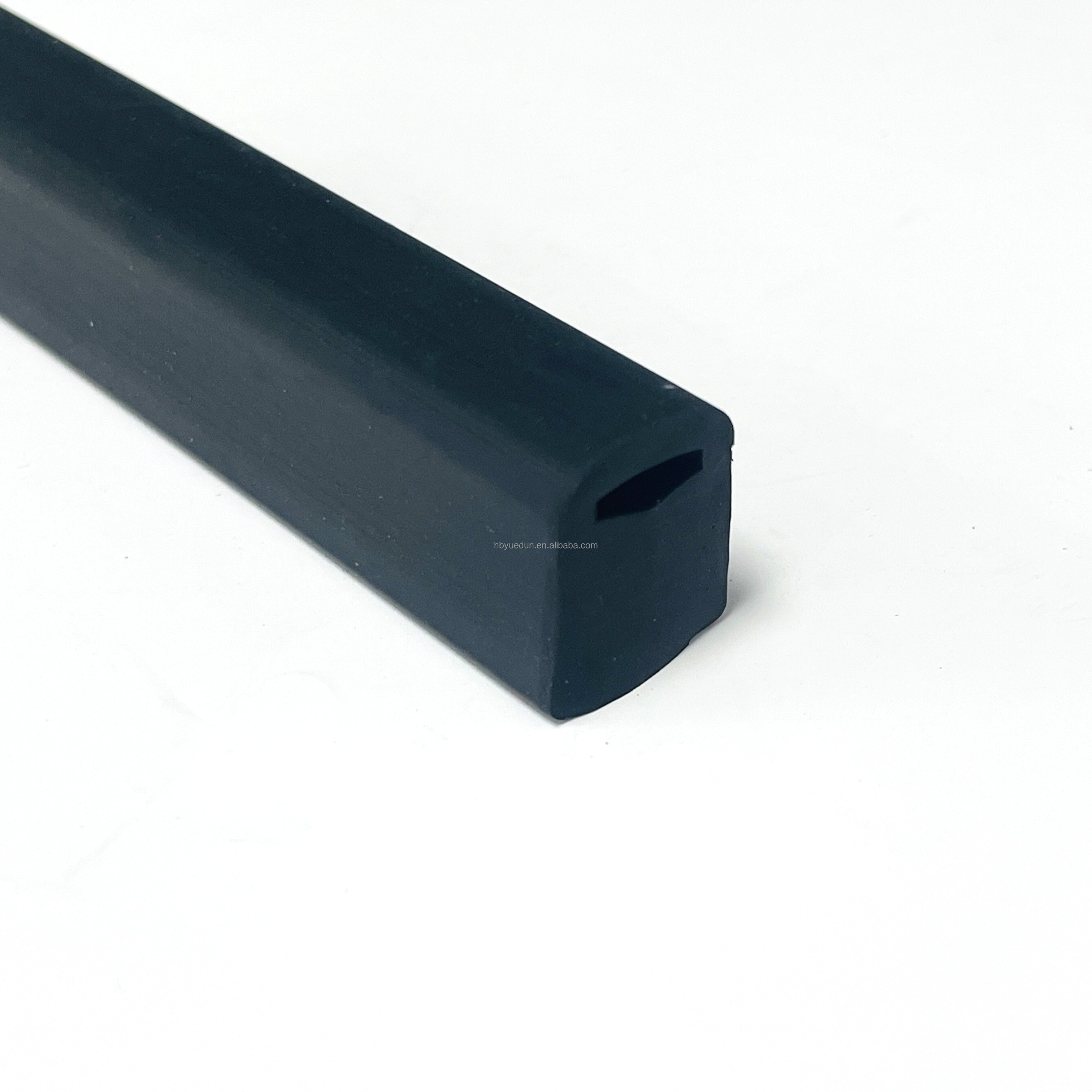 Customized Advanced Rubber Products Molded Extruded Silicone Rubber Strip Seals with Cutting Processing Service Available