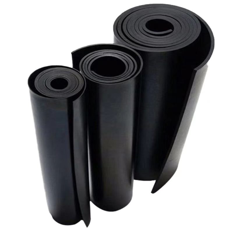 High quality black rubber gasket anti-slip and shock-proof for industrial rubber sheets
