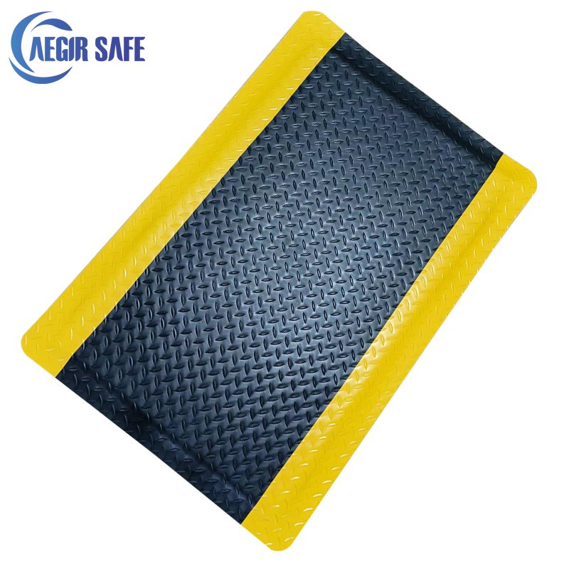 AEGIRSAFE Industrial Rubber Floor Mats PVC Floor Anti-fatigue Mats