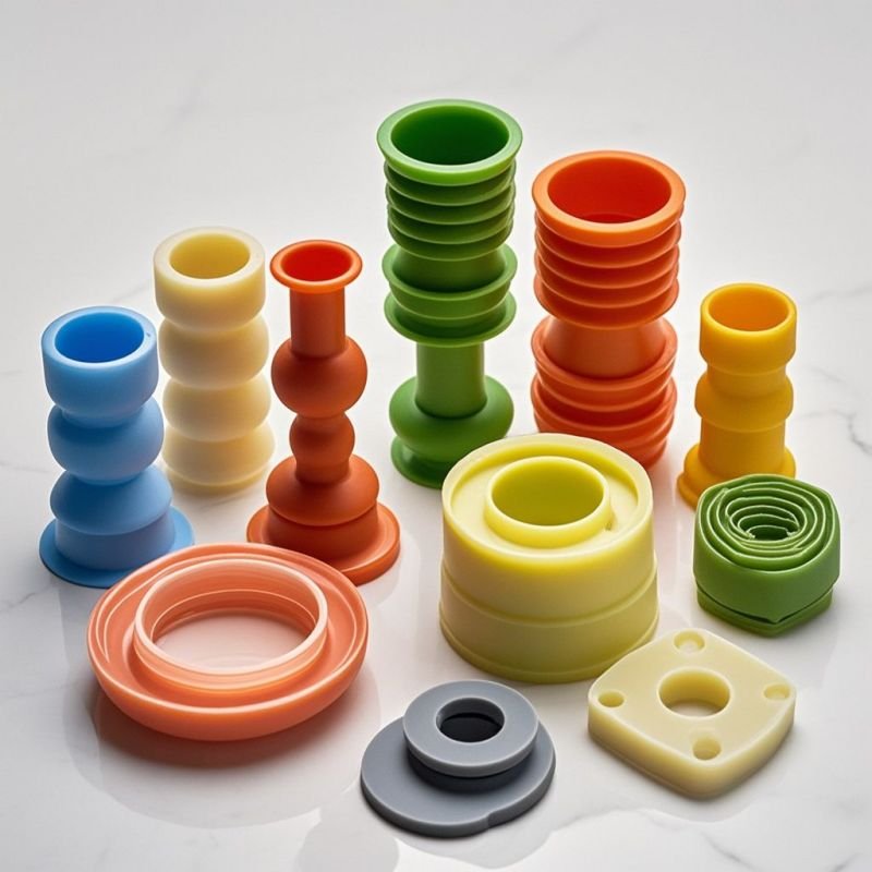 HYM High quality compression molded silicone made rubber product automotive rubber parts custom silicone part