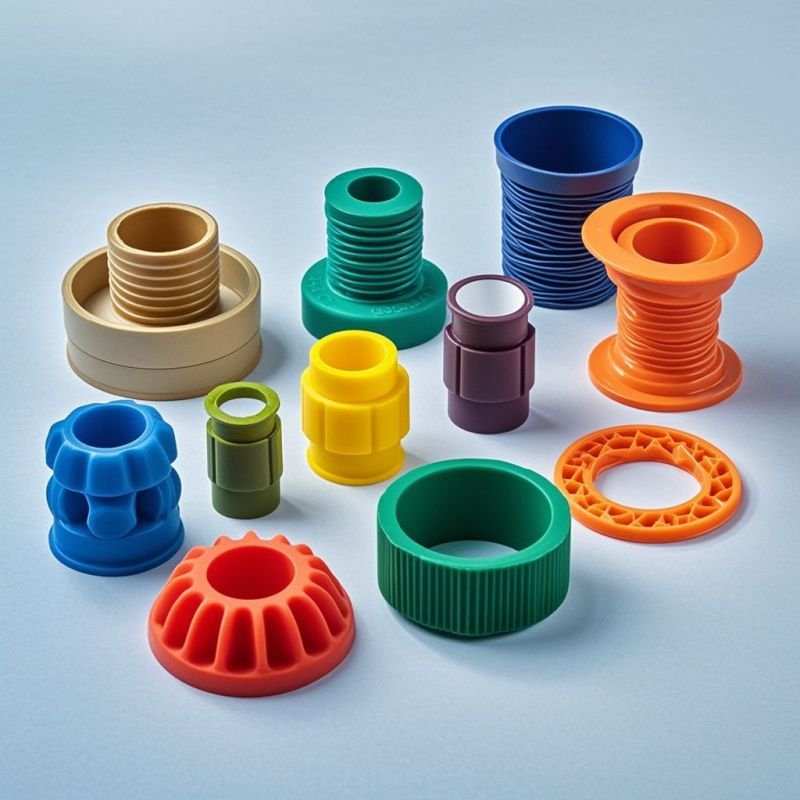 HYM High quality compression molded silicone made rubber product automotive rubber parts custom silicone part