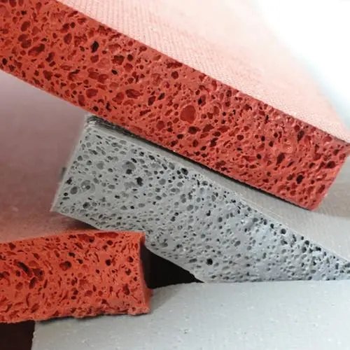 Custom Made Soft Medium Firm Hardness Sponge High Temperature Silicone Rubber Sheet Foam Pad For Heat Press Machine Iron Table