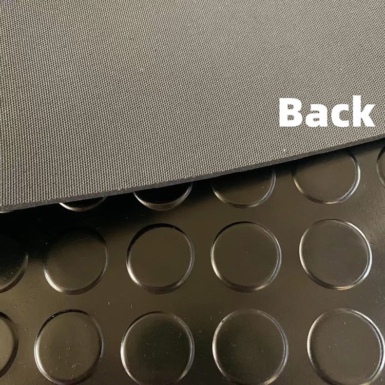 Coin Patterned Anti Slip Rubber Sheet Van Bed