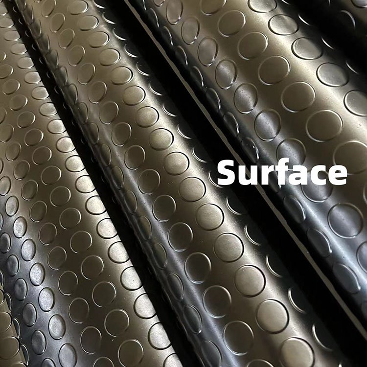 Coin Patterned Anti Slip Rubber Sheet Van Bed