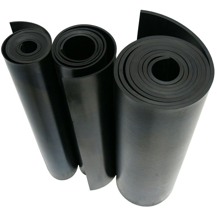 Customized coin rubber flooring various red black EPDM NR NBR CR material coin rubber sheet for work
