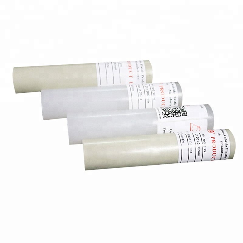 Food Grade Black White Grey PP Rod Polypropylene Plastic rod bar